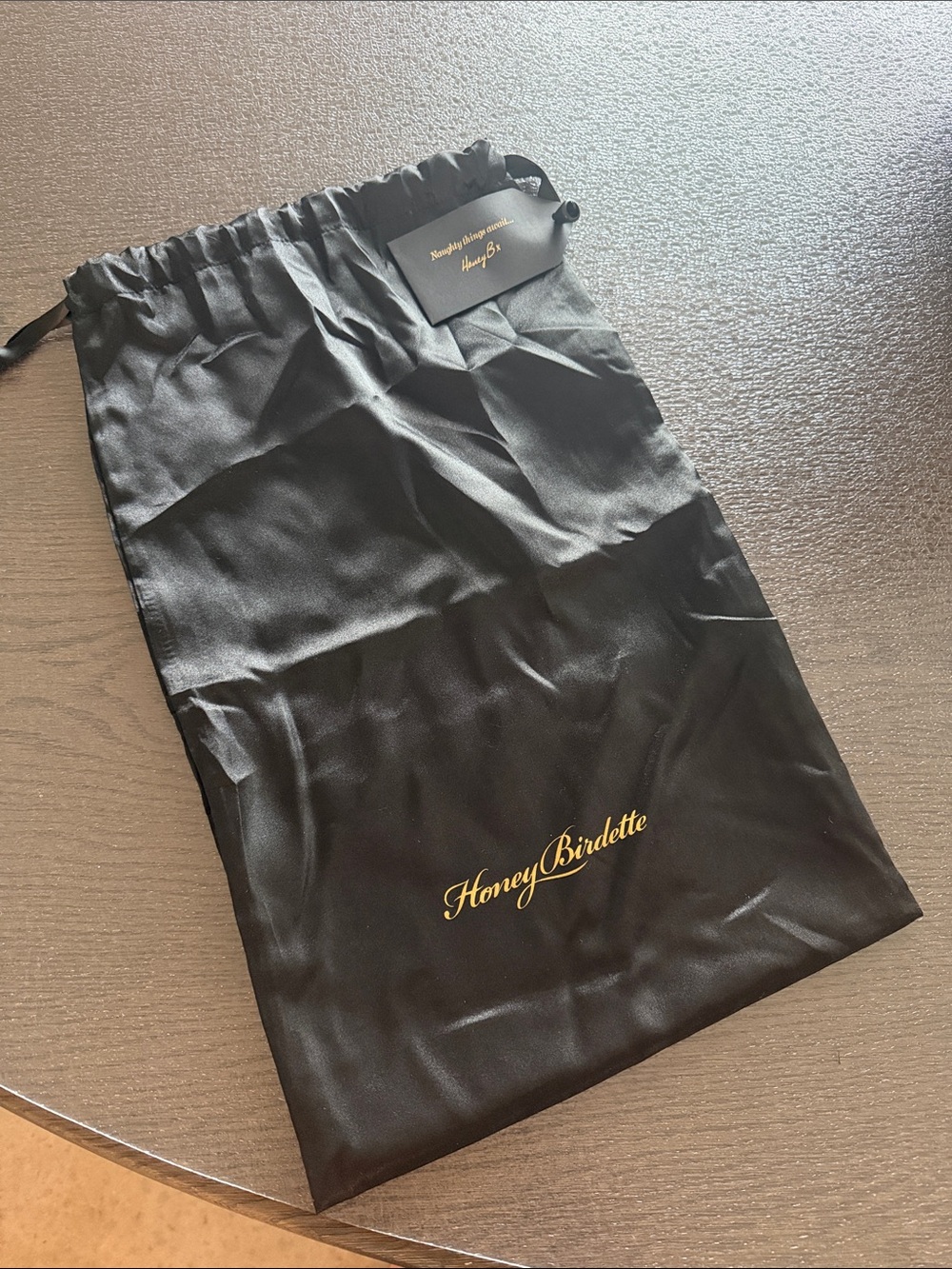 Honey Birdette Drawstring Bag